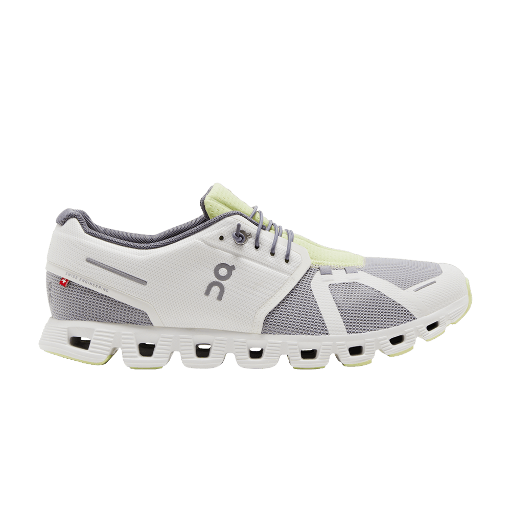 ON Cloud 5 Push Glacier Undyed White