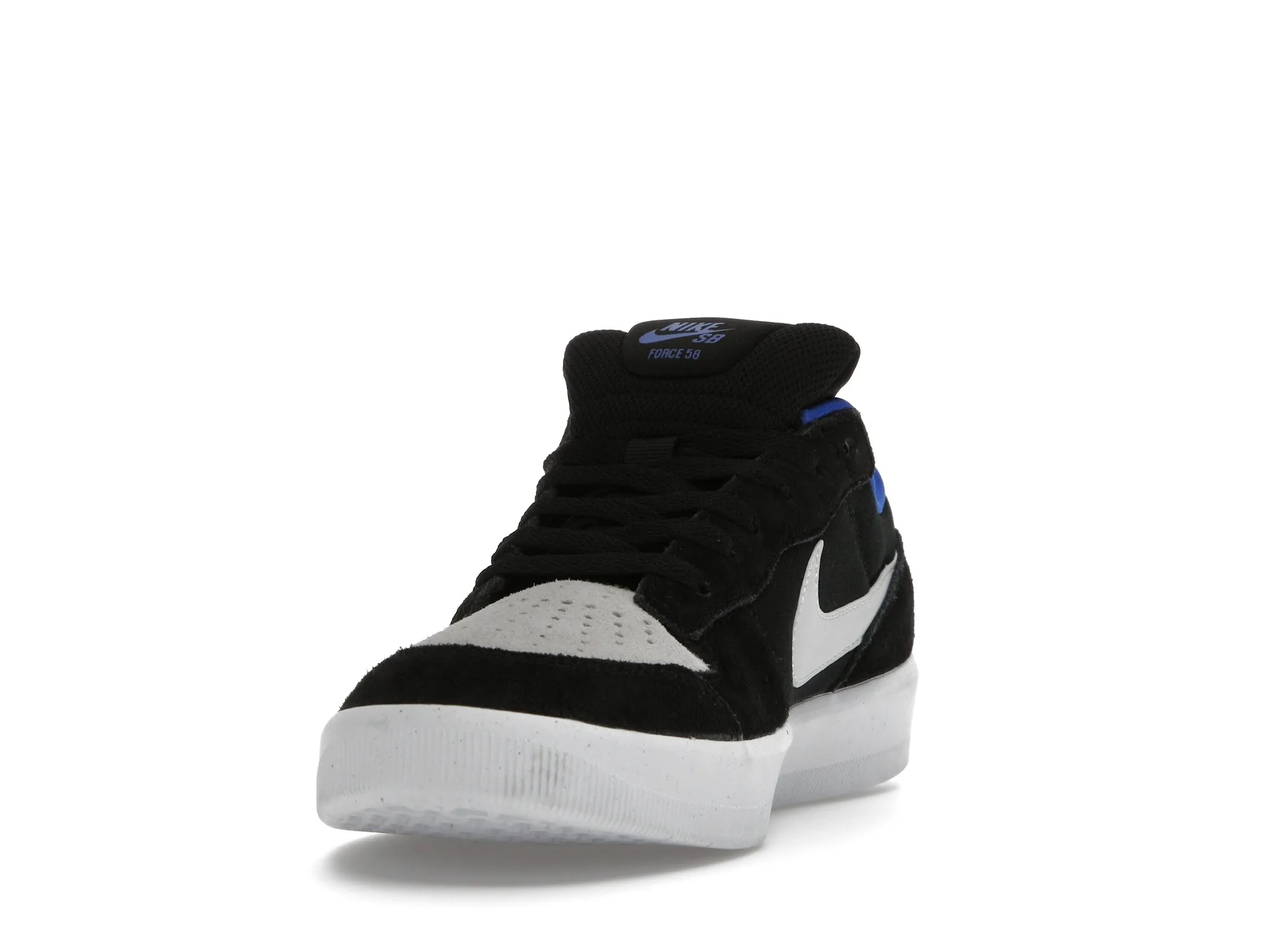 Фото № 4 с приближением к товару «‎Nike SB Force 58 Black White Royal»