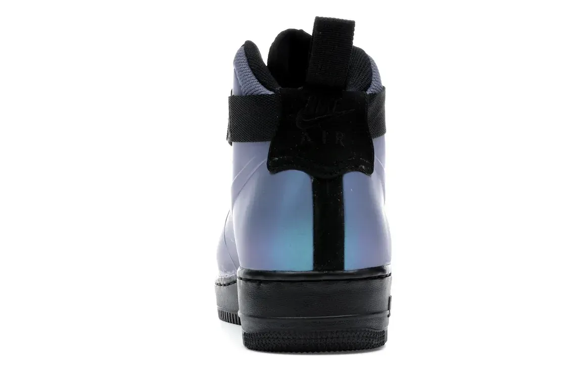 Фото № 4 с приближением к товару «‎Nike Air Force 1 Foamposite Cup Light Carbon»