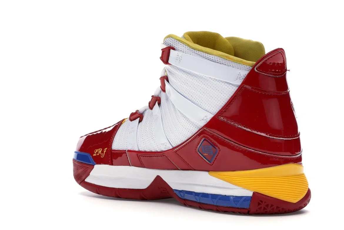 Фото № 6 с приближением к товару «‎Nike LeBron 3 Superman Red (2019)»