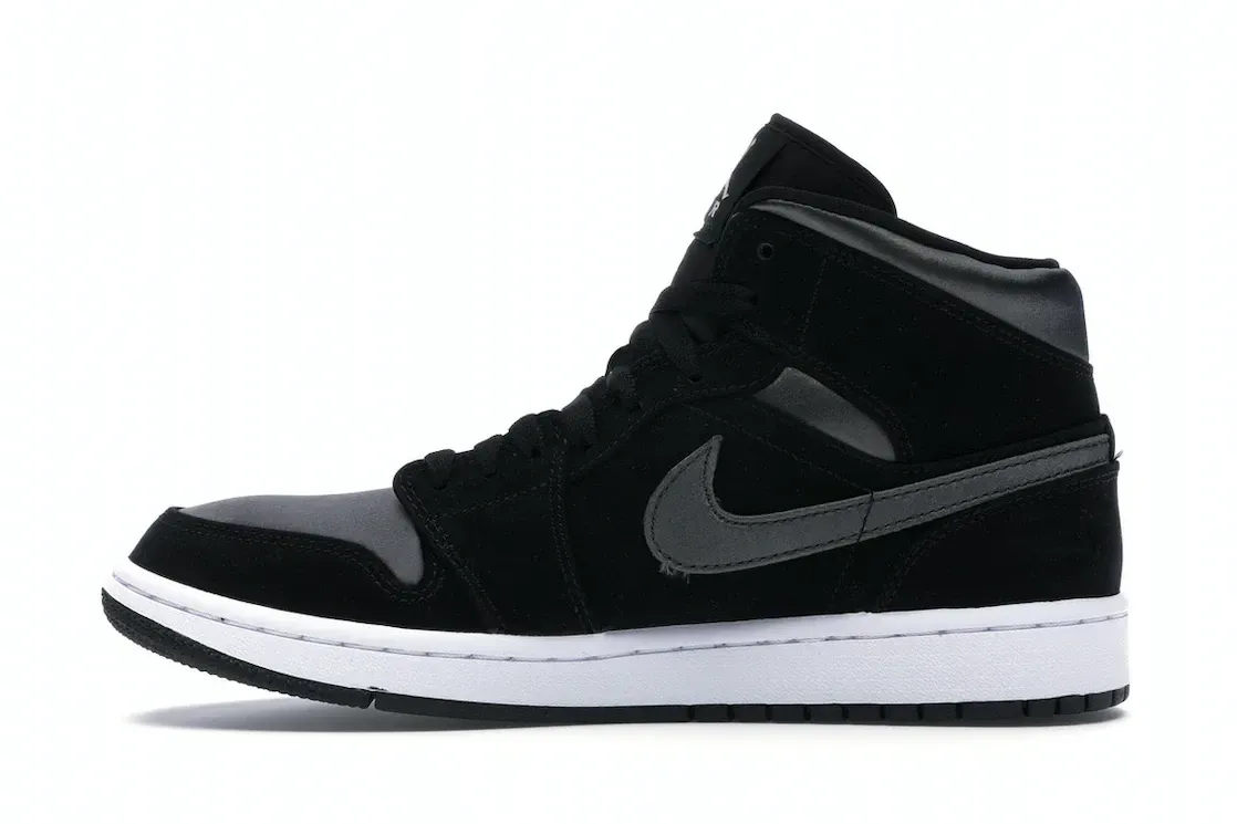 Фото № 3 с приближением к товару «‎Jordan 1 Mid Nylon Black Anthracite»