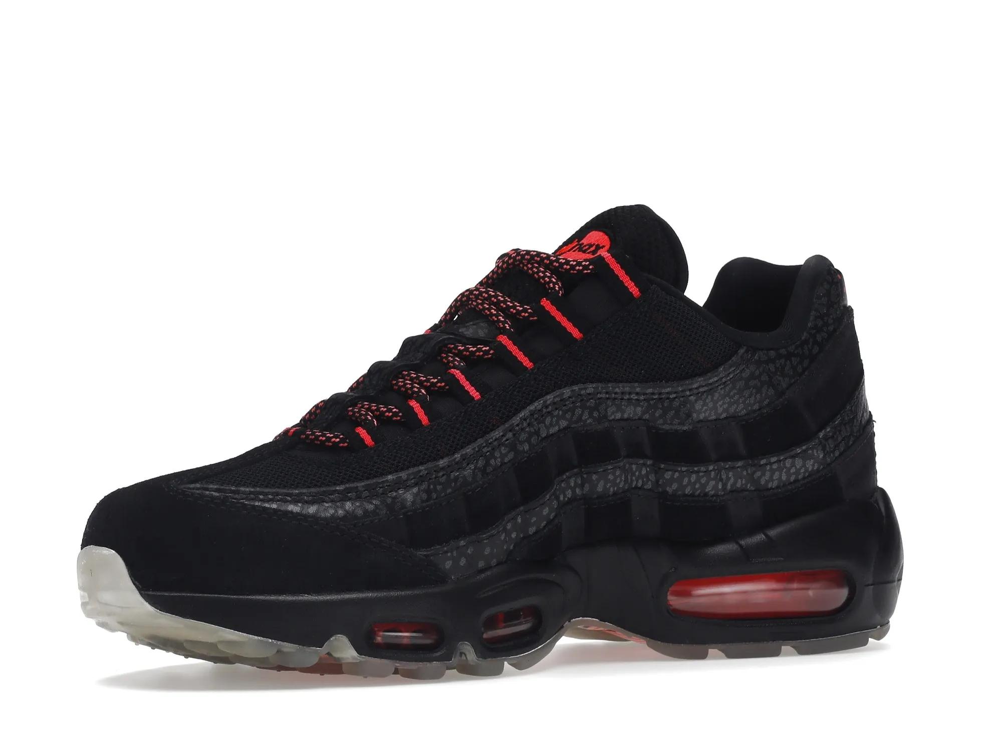 Фото № 2 с приближением к товару «‎Nike Air Max 95 Safari Black Infrared»