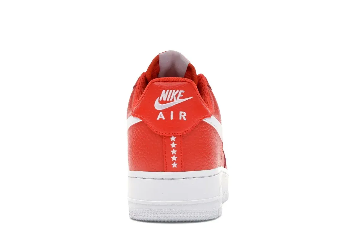 Фото № 4 с приближением к товару «‎Nike Air Force 1 Low Team Orange White»