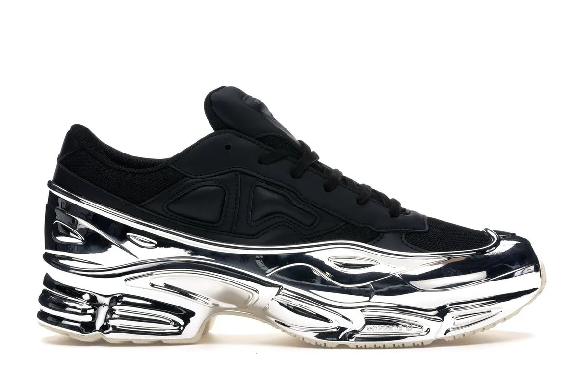 Фото № 1 с приближением к товару «‎adidas Ozweego Raf Simons Core Black Silver Metallic»