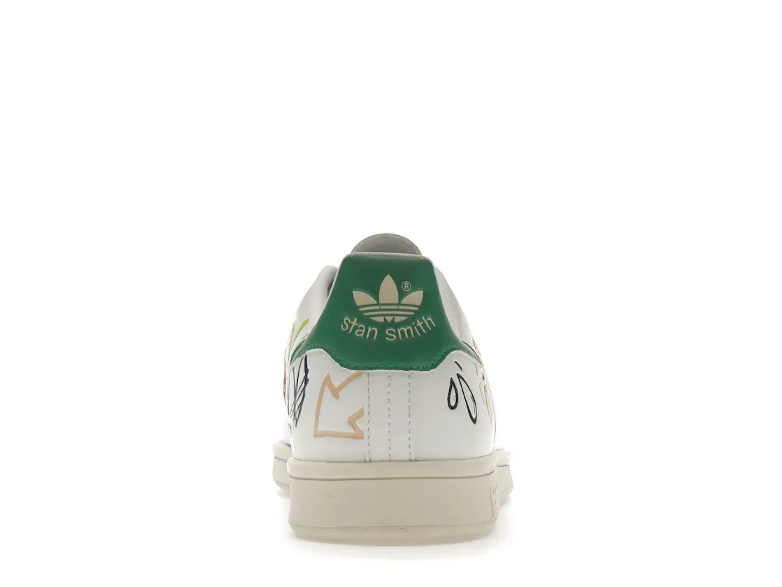 Фото № 4 с приближением к товару «‎adidas Stan Smith Primegreen Floral »