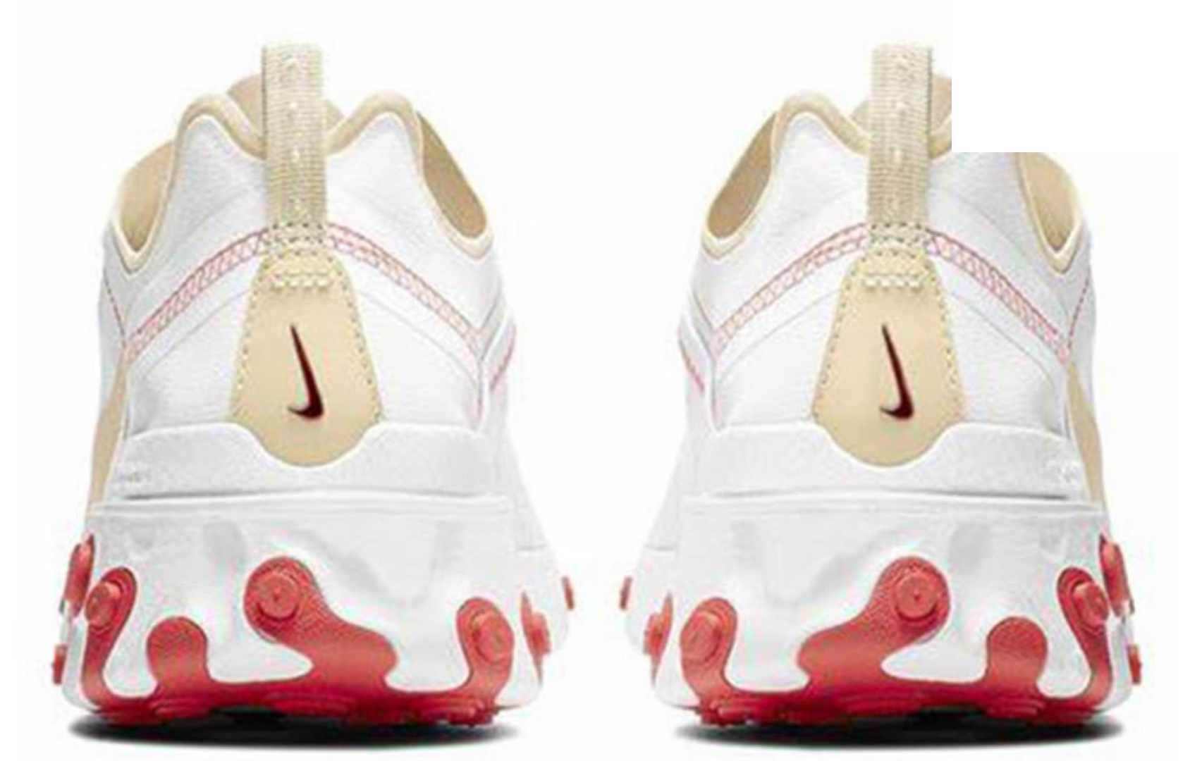 Фото № 4 с приближением к товару «‎Nike Wmns React Element 55 'White Desert Ember'»
