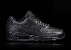 Фото № 2 с приближением к товару «‎Nike Air Max 90 Leather Black»