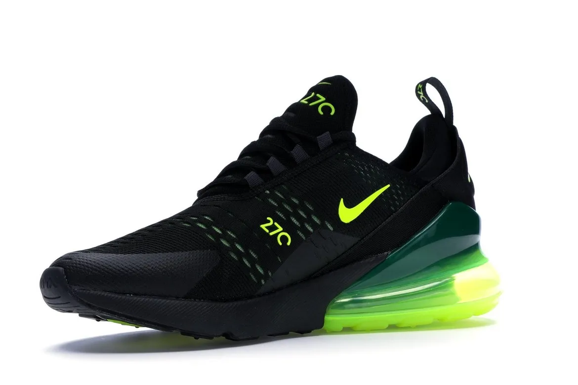 Фото № 6 с приближением к товару «‎Nike Air Max 270 Black Volt Oil Grey»