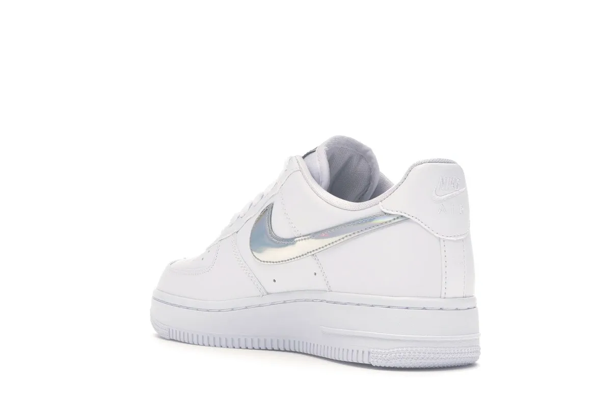 Фото № 6 с приближением к товару «‎Nike Air Force 1 Low White Irisdescent »