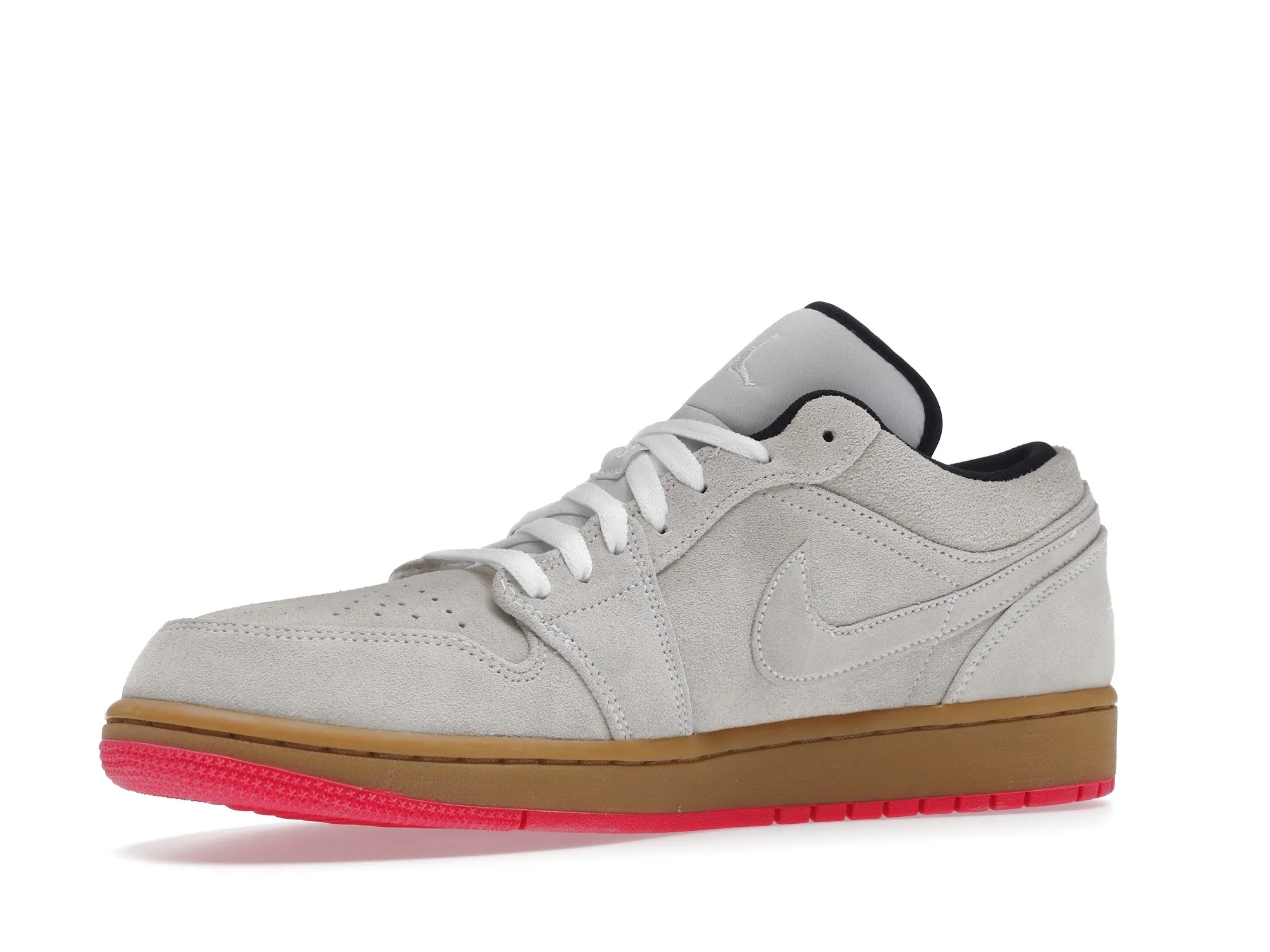 Фото № 3 с приближением к товару «‎Jordan 1 Low White Gum Hyper Pink»