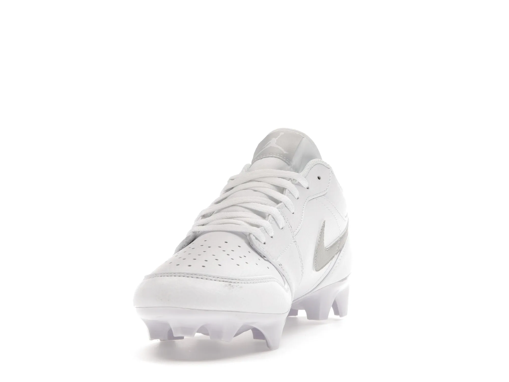 Фото № 4 с приближением к товару «‎Jordan 1 Low TD Cleat White Grey Fog»
