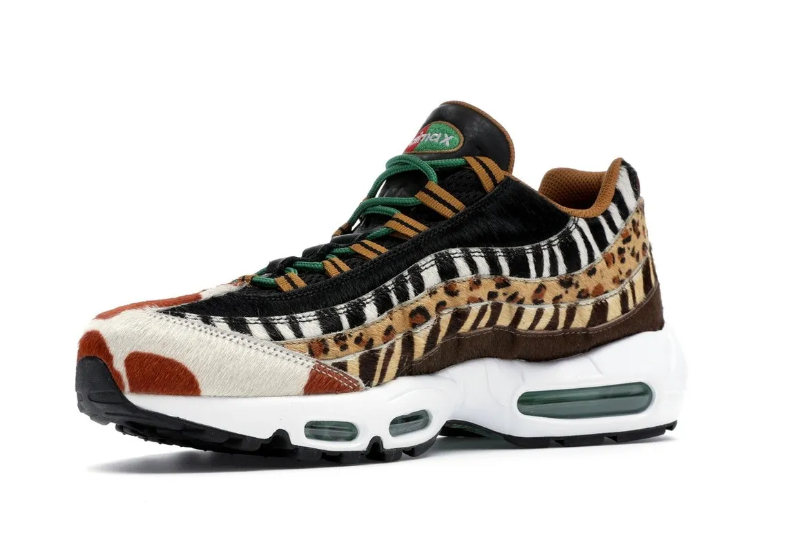 Фото № 4 с приближением к товару «‎Nike Air Max 95 Atmos Animal Pack 2.0 (All Black Box) (2018)»