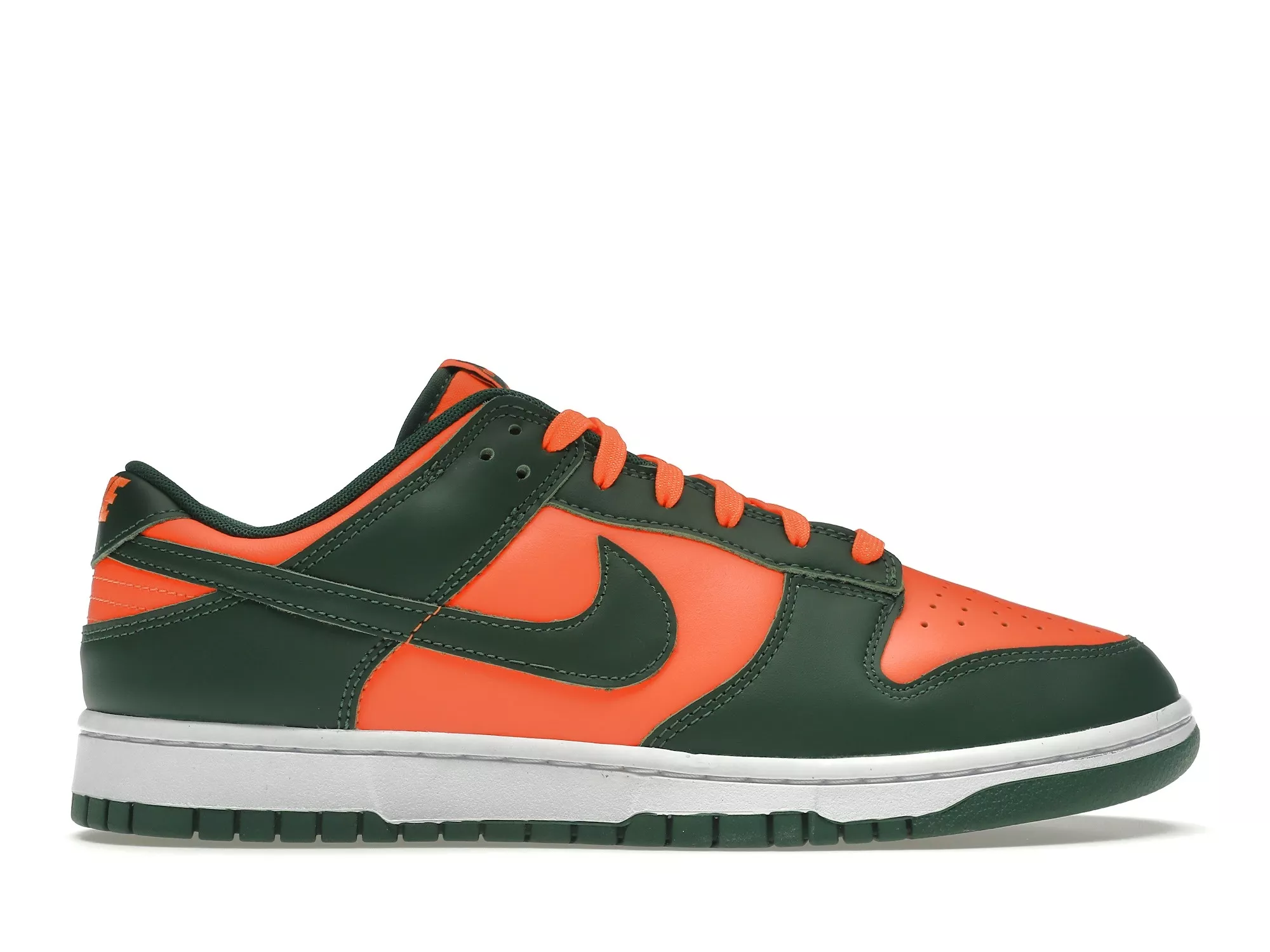 Фото № 1 с приближением к товару «‎Nike Dunk Low Retro Miami Hurricanes»