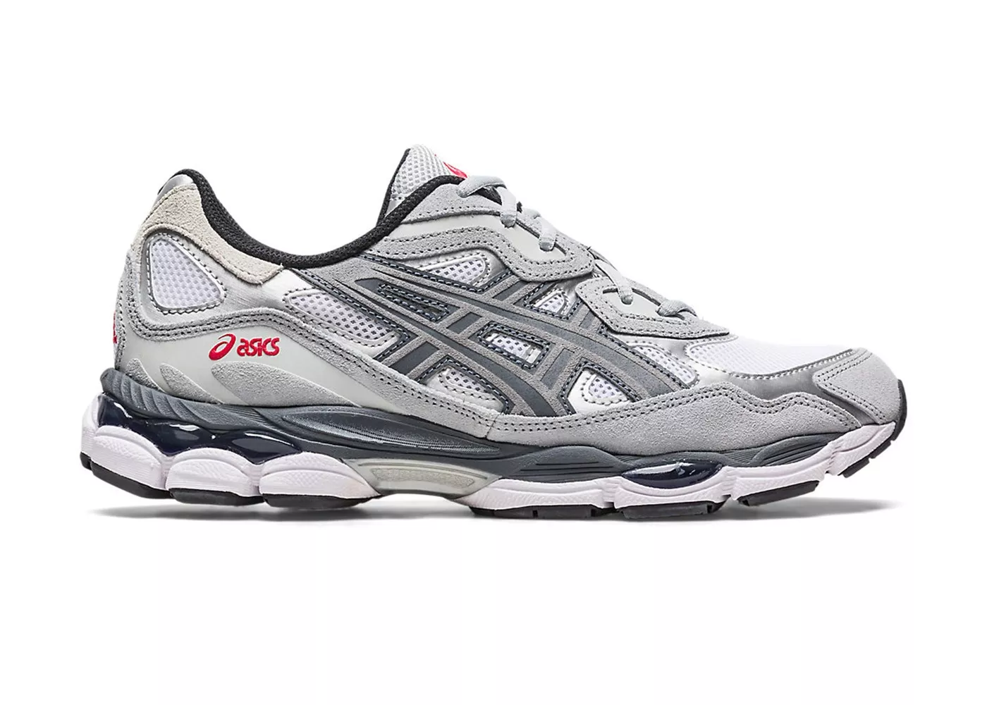 Фото № 1 с приближением к товару «‎ASICS Gel-NYC White Steel Grey»