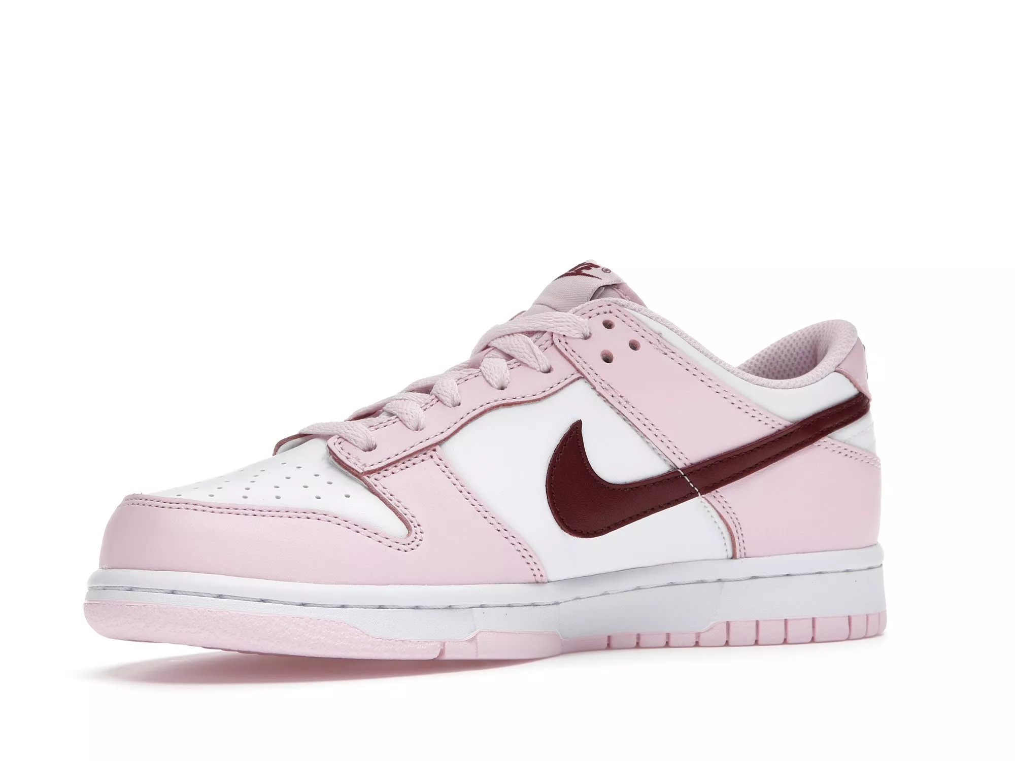 Фото № 3 с приближением к товару «‎Nike Dunk Low Pink Foam Red White »