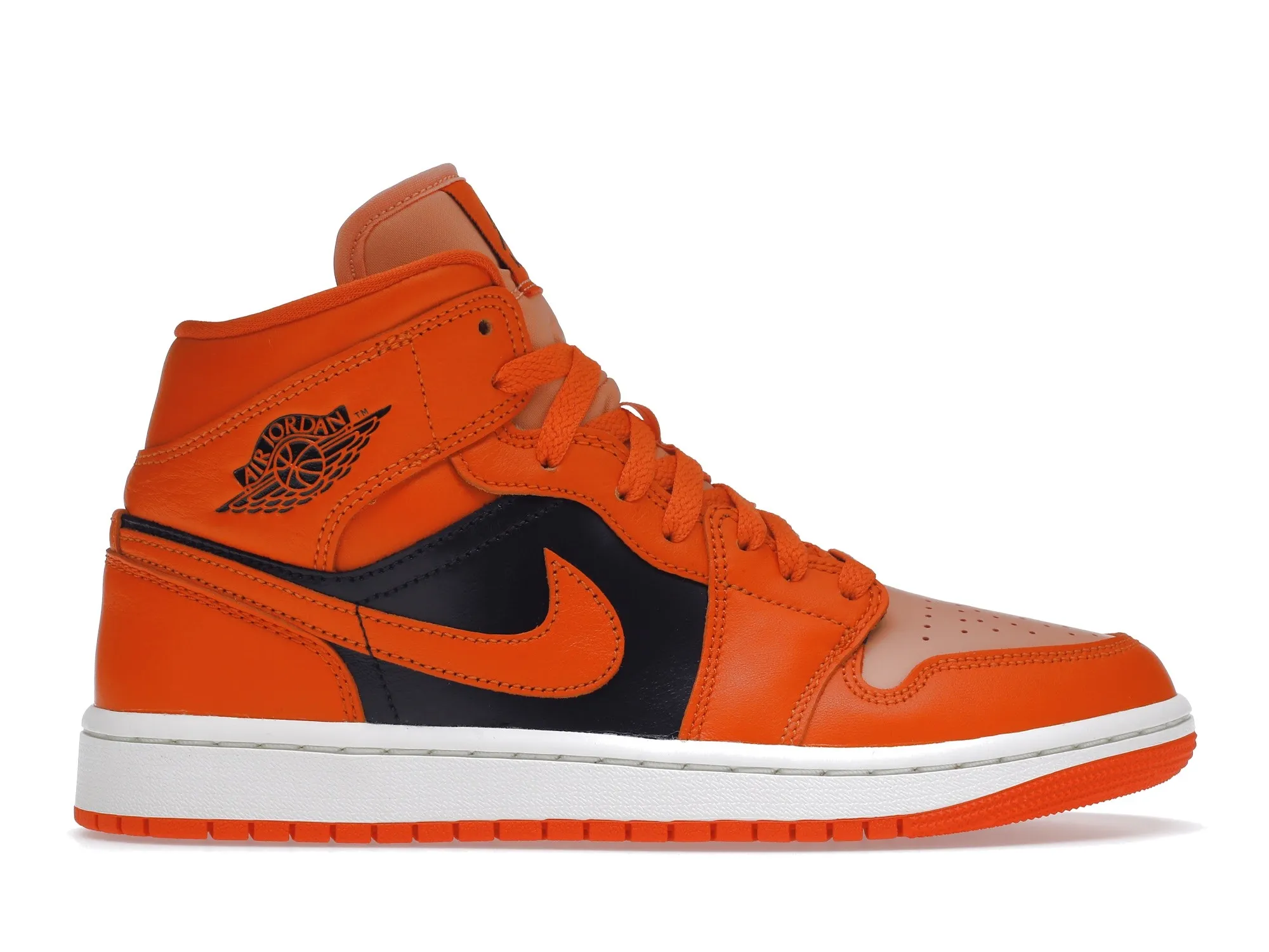 Фото № 1 с приближением к товару «‎Jordan 1 Mid SE Rush Orange Crimson Bliss »