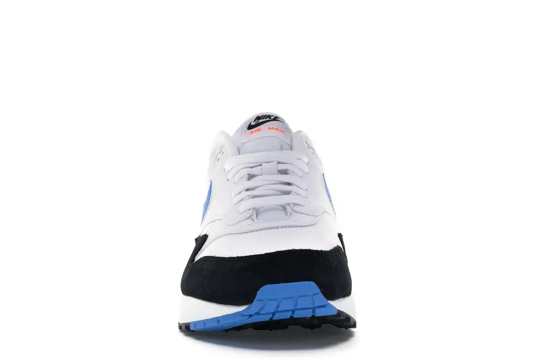 Фото № 2 с приближением к товару «‎Nike Air Max 1 White Photo Blue Black»