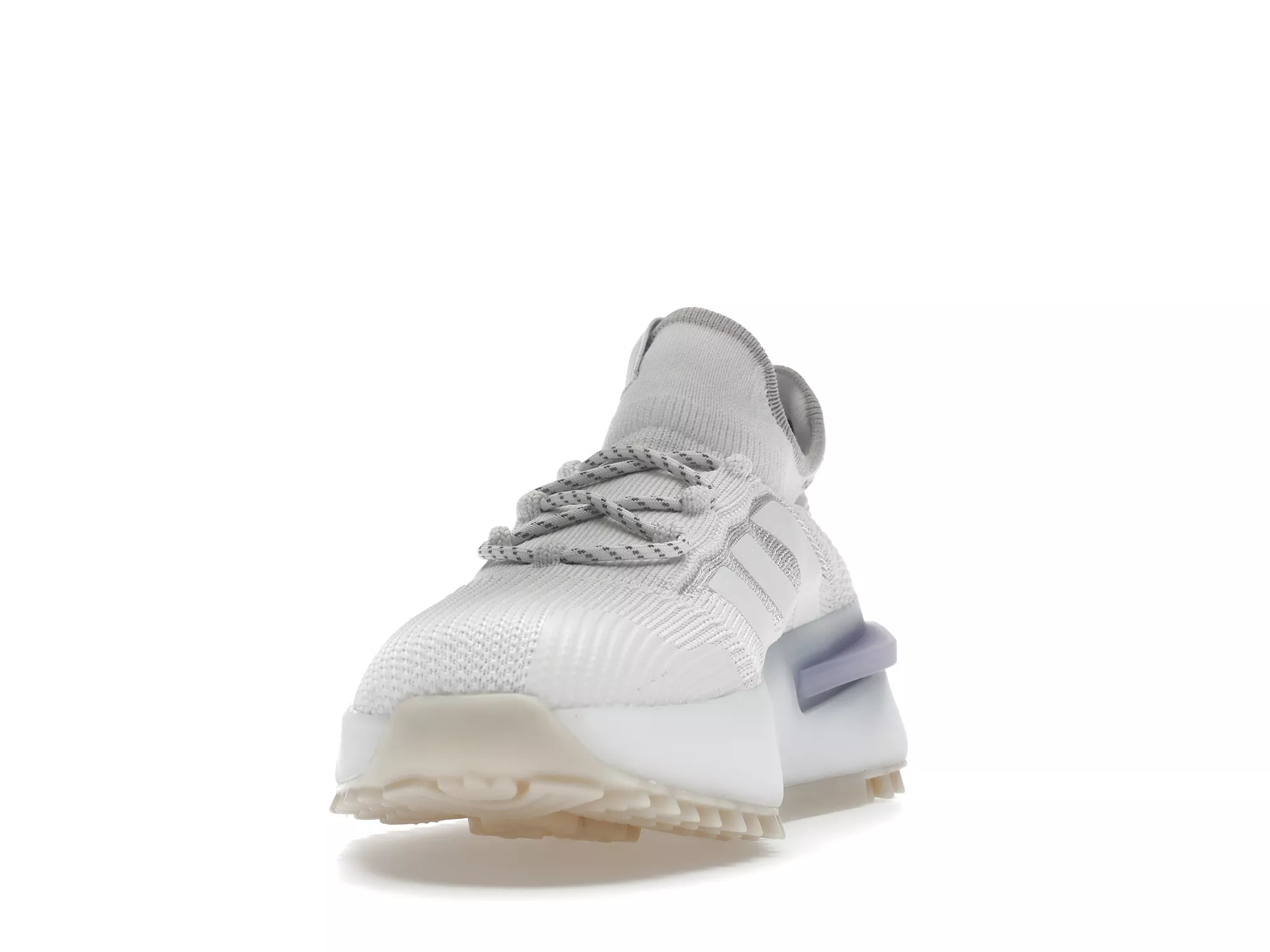 Фото № 2 с приближением к товару «‎adidas NMD S1 White Light Purple»