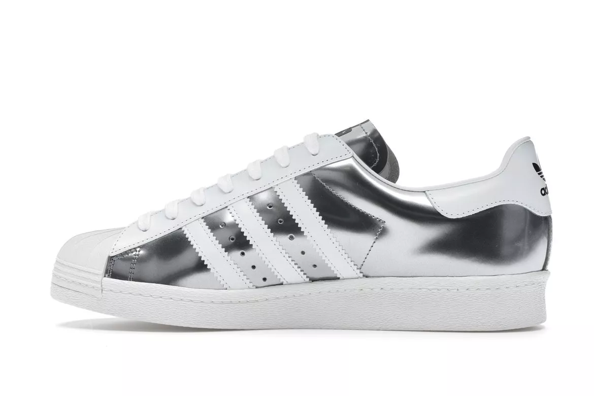 Фото № 4 с приближением к товару «‎adidas Superstar Prada Silver»