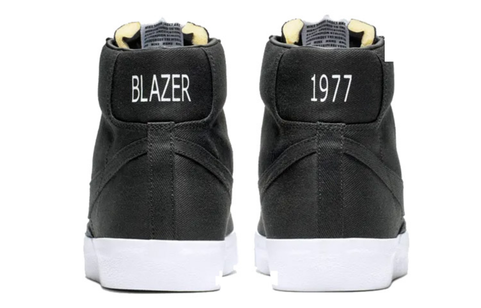 Фото № 4 с приближением к товару «‎ Nike Blazer mid Skate shoes Black»
