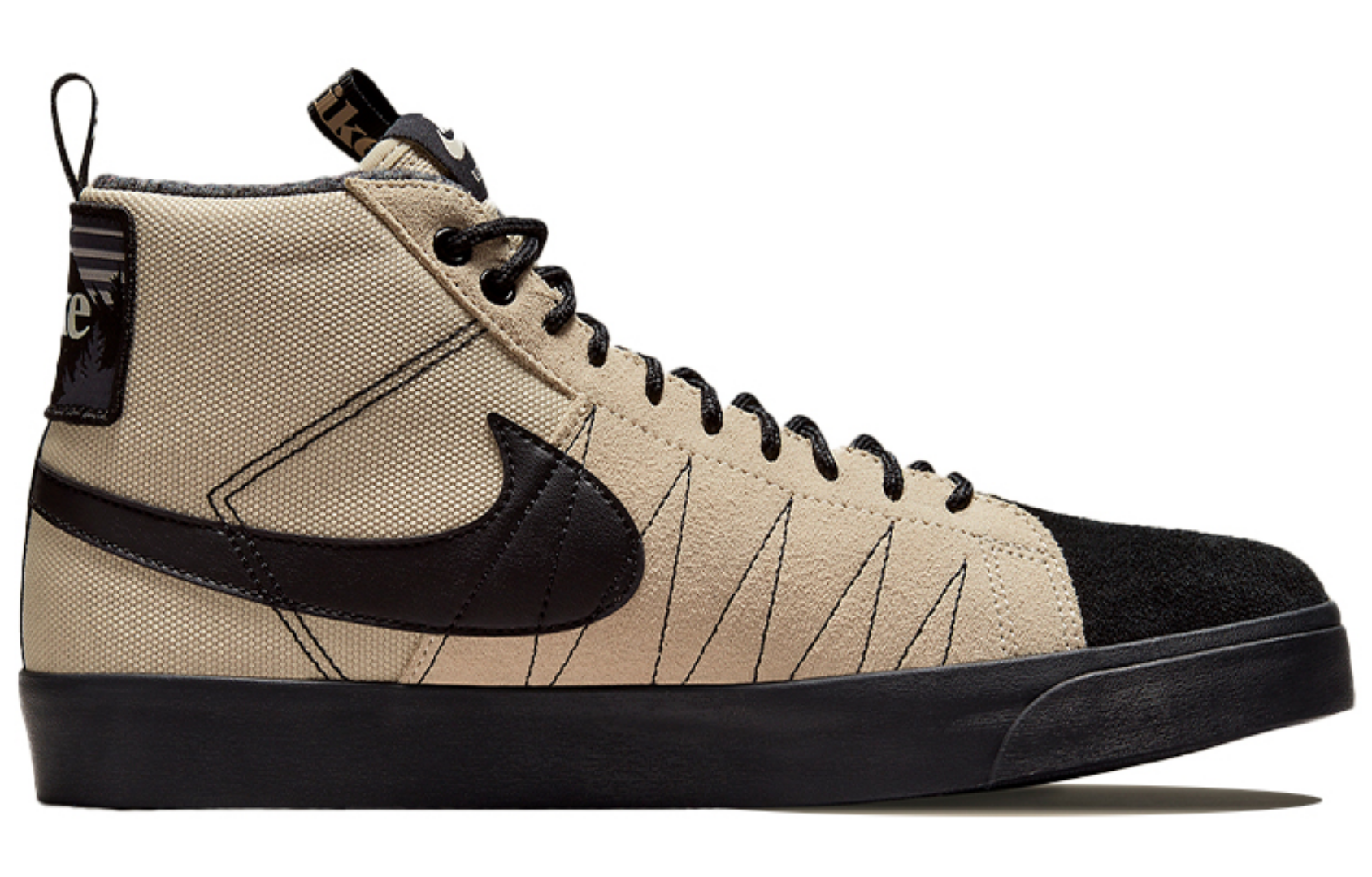 Фото № 2 с приближением к товару «‎Nike SB Zoom Blazer Mid PRM "Acclimate Pack" Sneakers BrownBlack»
