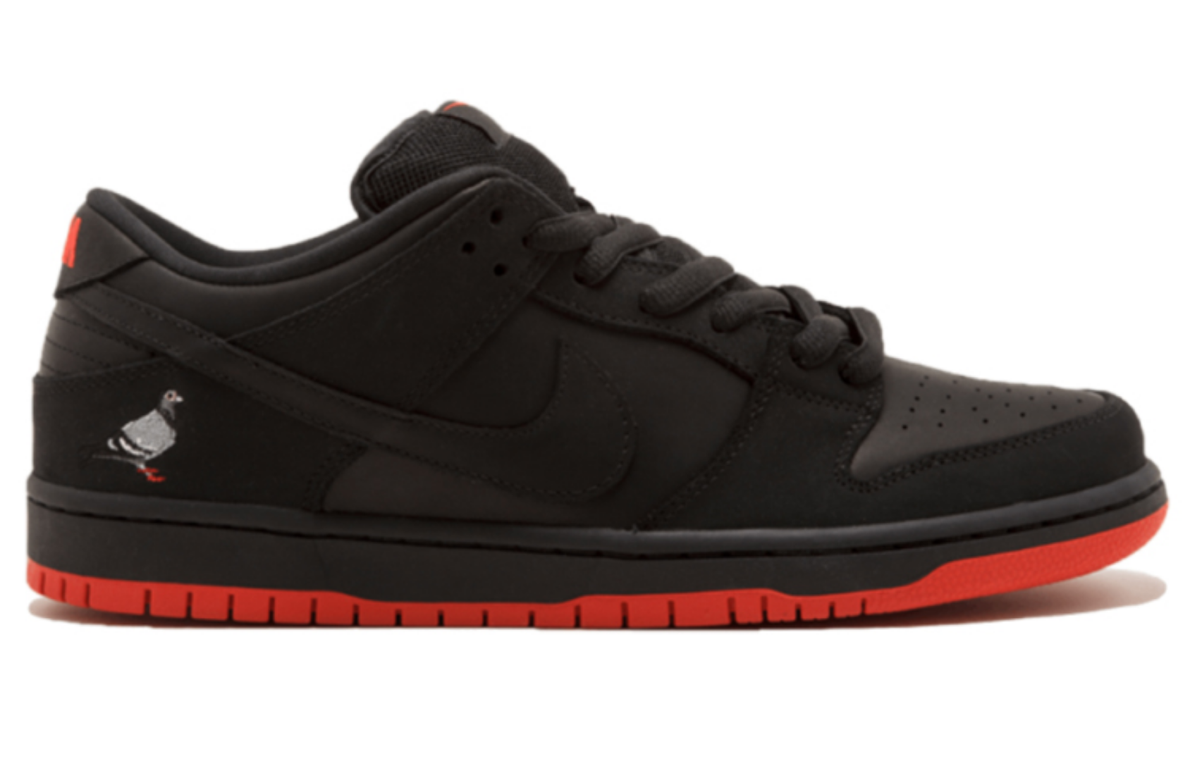 Фото № 2 с приближением к товару «‎Nike SB Dunk Low Black Pigeon»