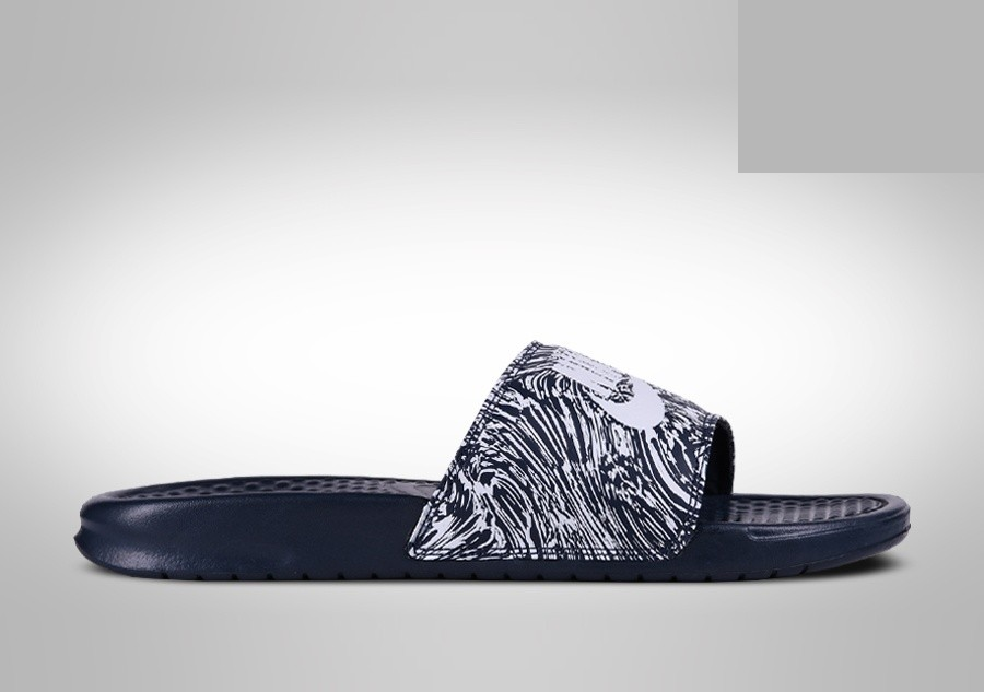Фото № 1 с приближением к товару «‎Nike Benassi Just DO IT Slide Print Obsidian»