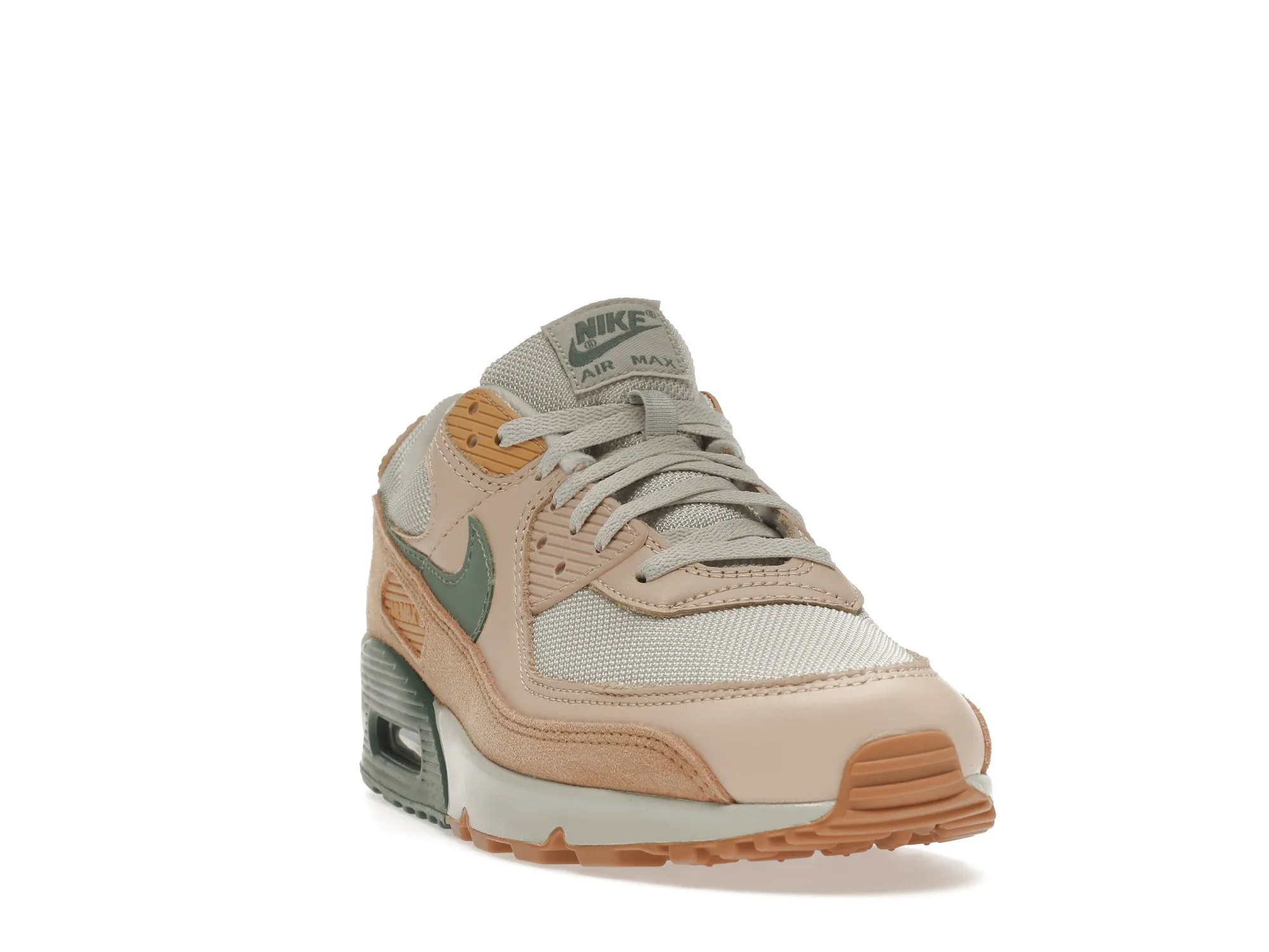 Фото № 4 с приближением к товару «‎Nike Air Max 90 Light Bone Dutch Green»