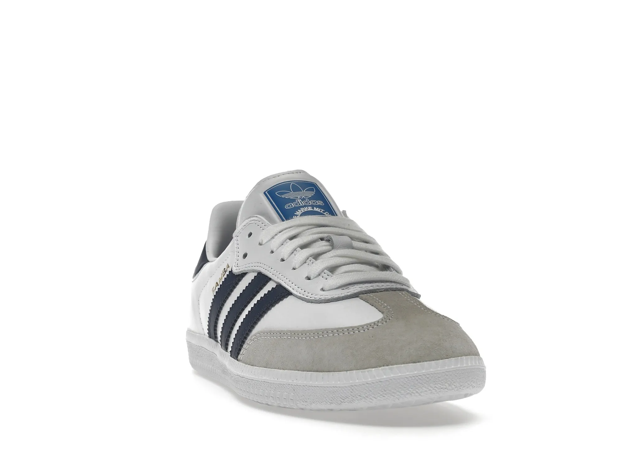 Фото № 2 с приближением к товару «‎adidas Samba ADV White Shadow Navy»