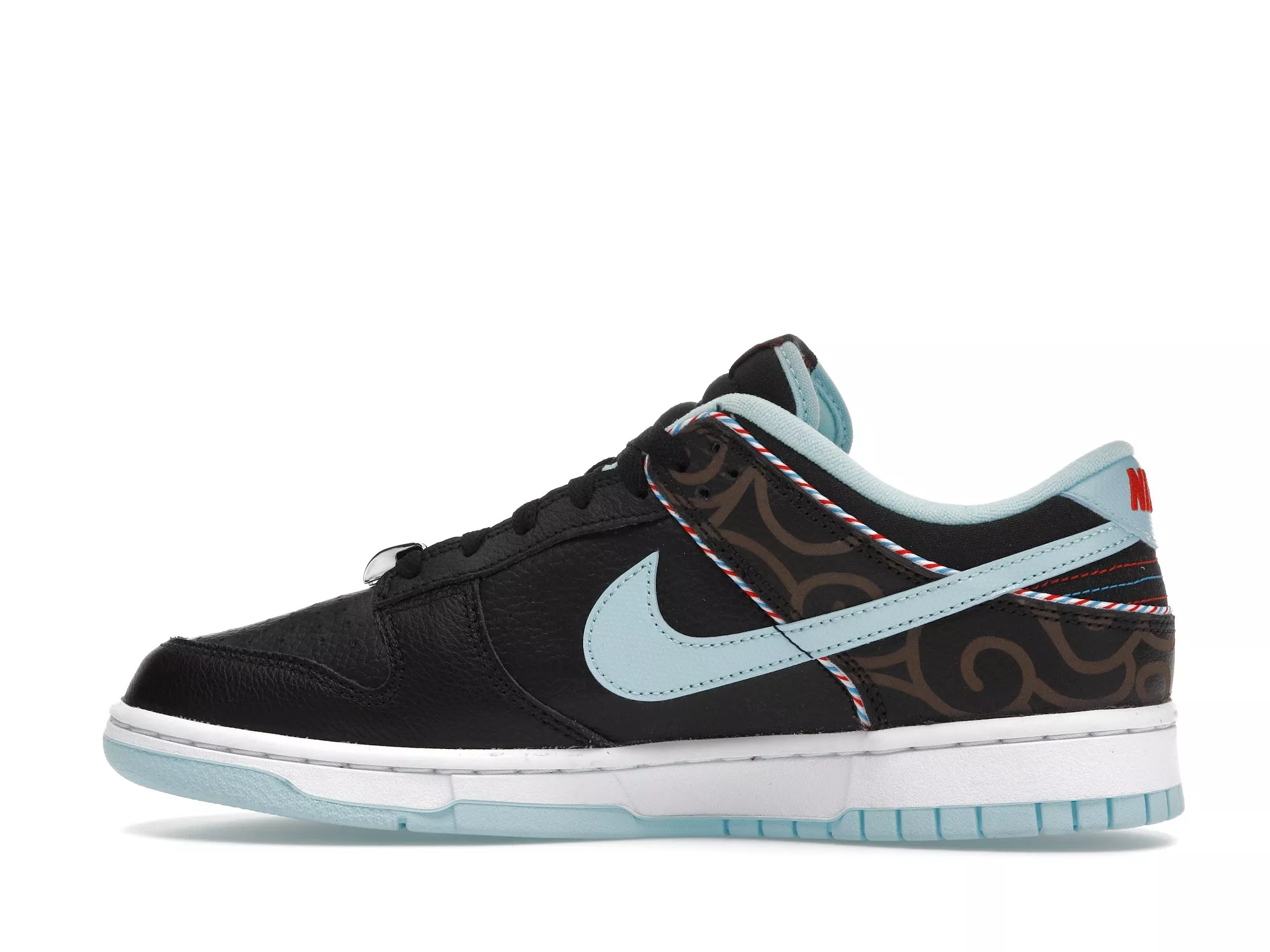 Фото № 4 с приближением к товару «‎Nike Dunk Low SE Barber Shop Black»