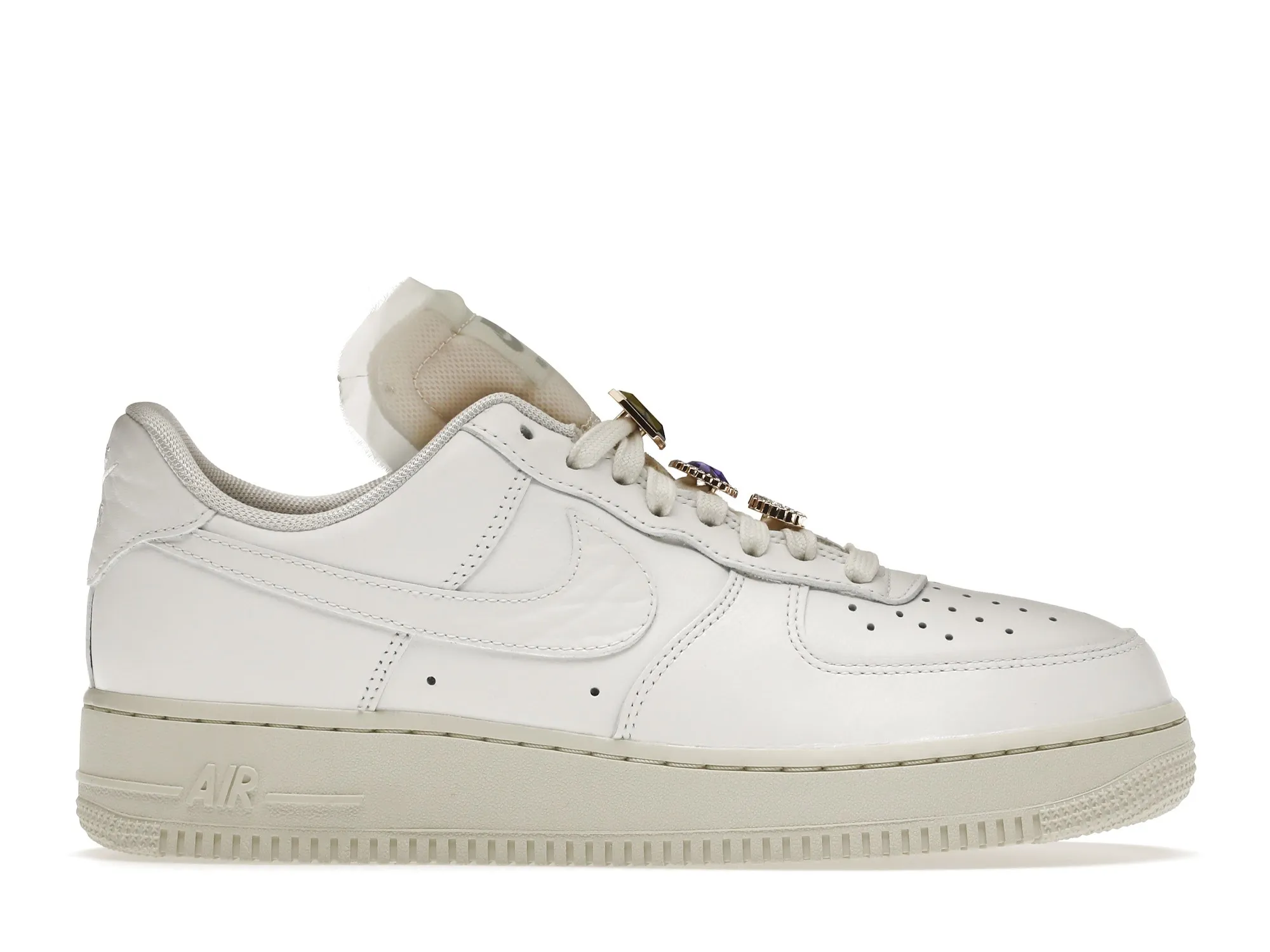 Фото № 1 с приближением к товару «‎Nike Air Force 1 Low Prm Jewels White»