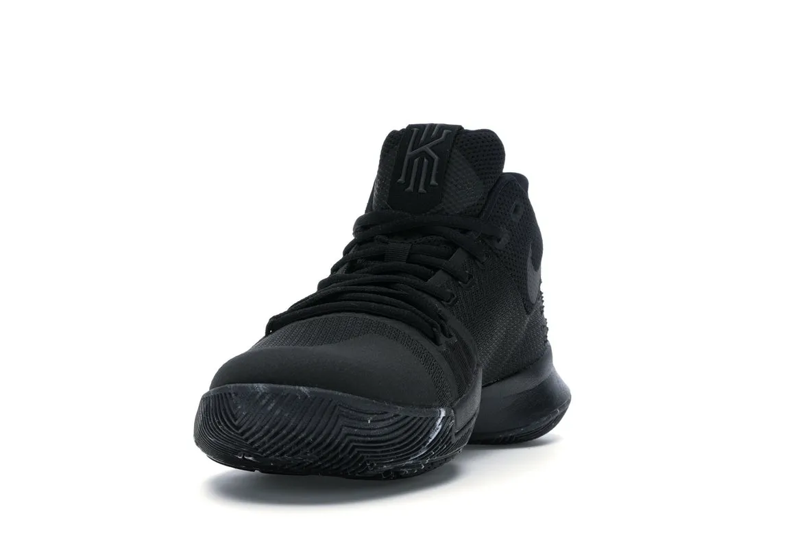 Фото № 2 с приближением к товару «‎Nike Kyrie 3 Triple Black»