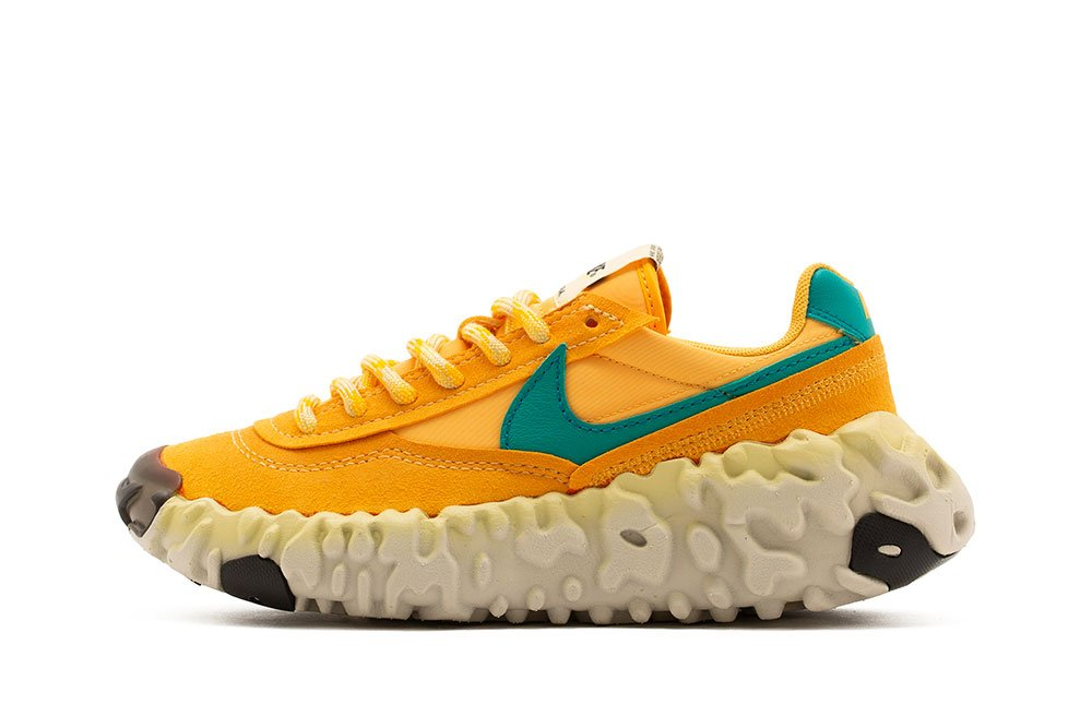 Фото № 2 с приближением к товару «‎ Nike OverBreak Sports Casual Shoes Pollen RiseNeptune Green»