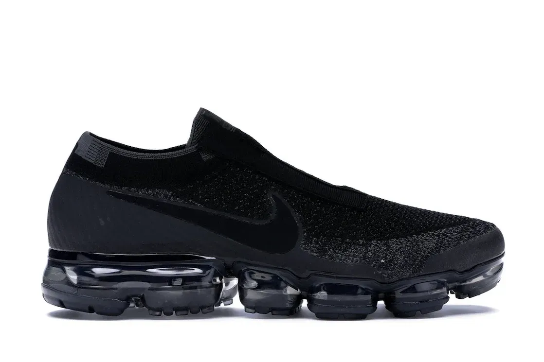 Фото № 1 с приближением к товару «‎Nike Air VaporMax SE Laceless Triple Black»