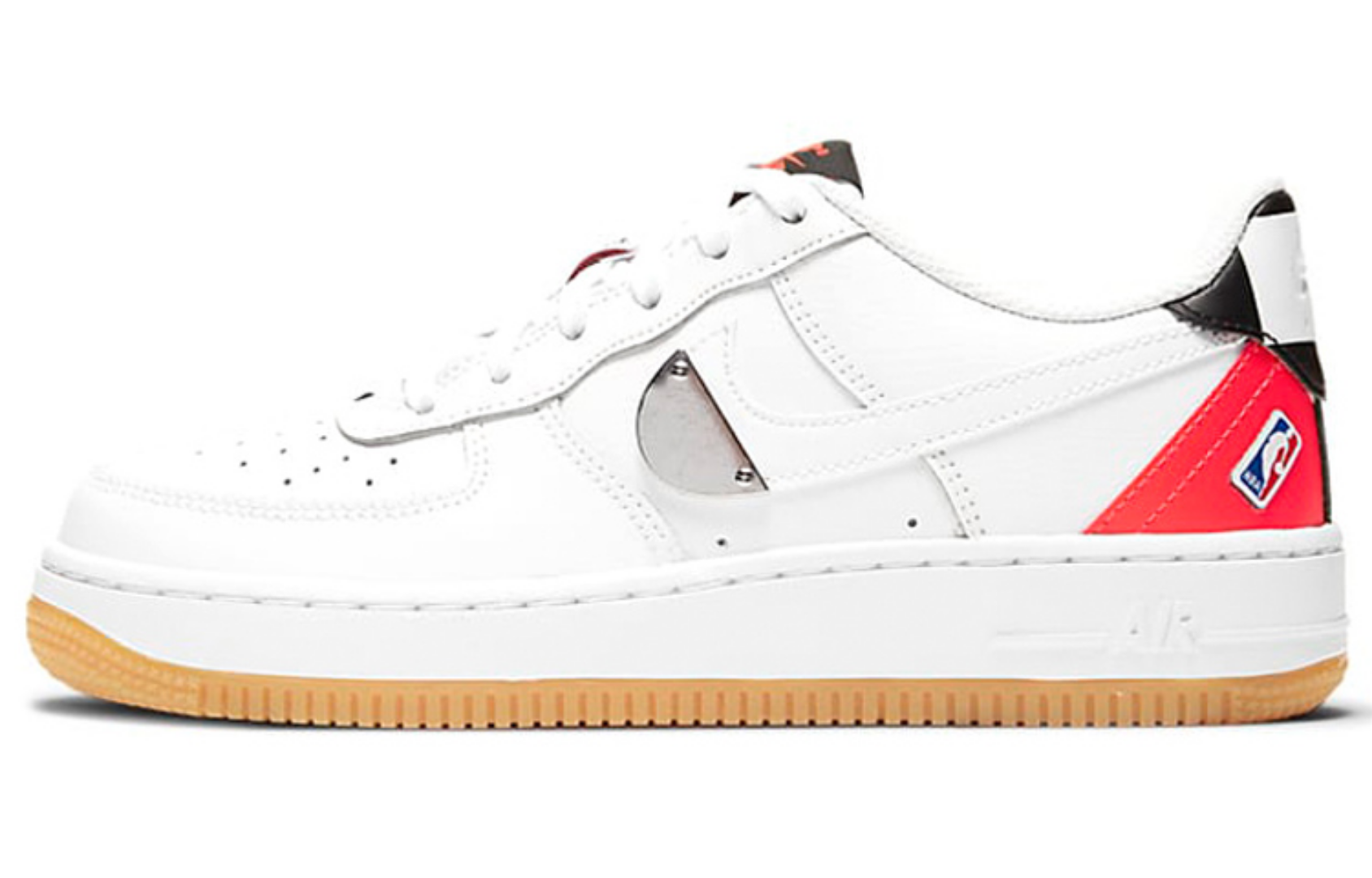 Фото № 1 с приближением к товару «‎Nike Air Force 1 LV8 1 "NBA" Pack (GS)»
