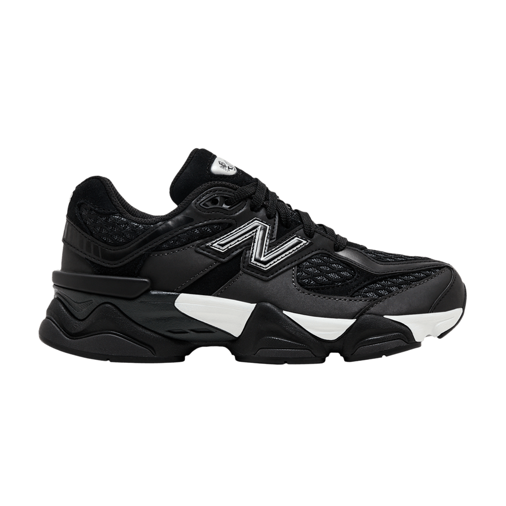 New Balance 9060 Big Kid Black Silver Shoe Palace Exclusive