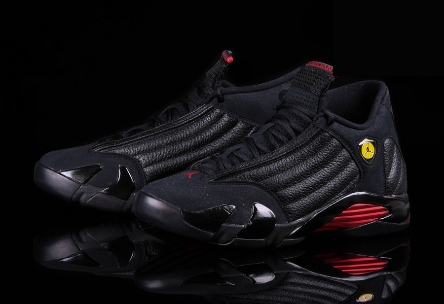 Фото № 1 с приближением к товару «‎Nike Air Jordan 14 Retro Last Shot BlackRed»