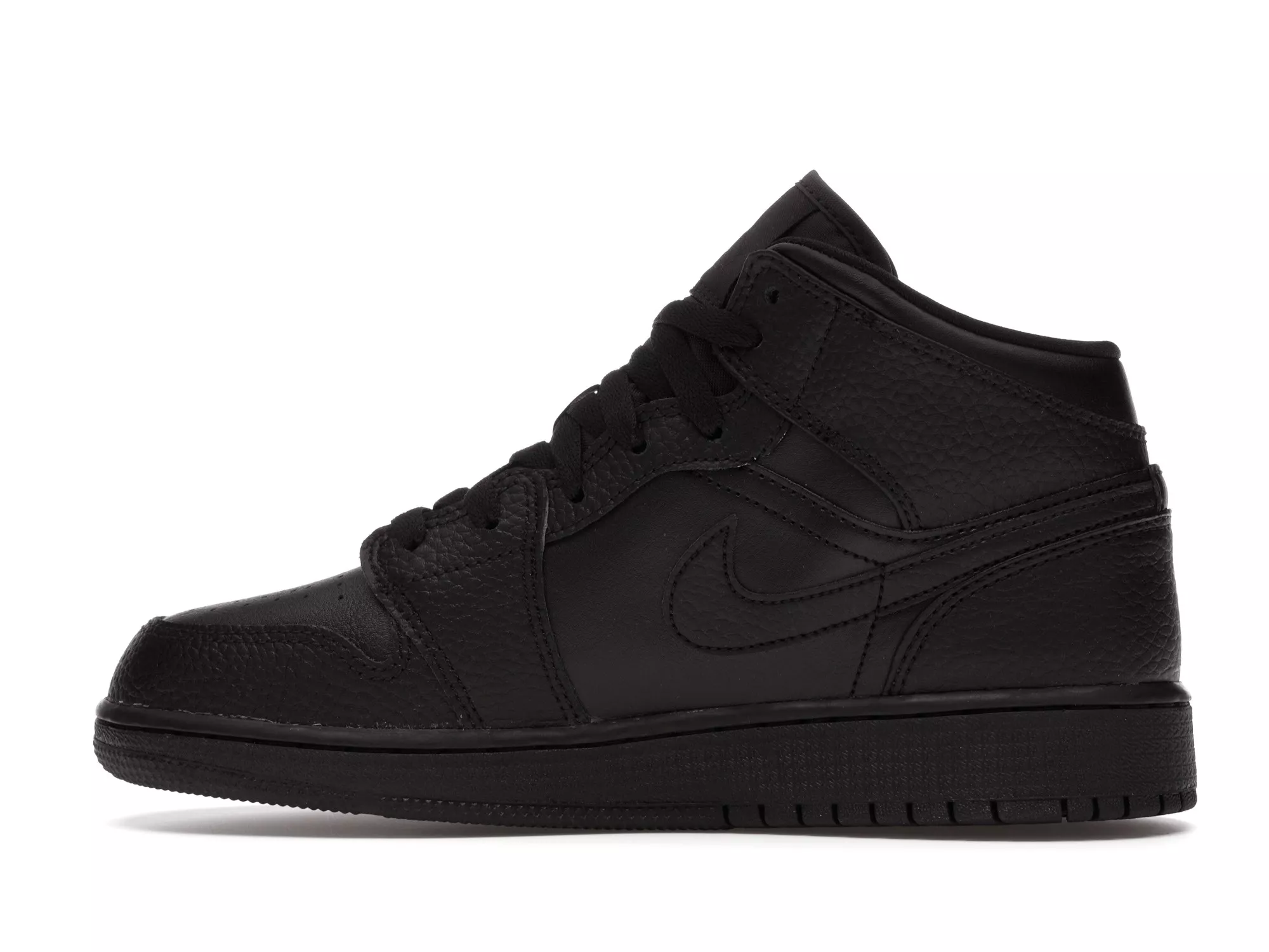 Фото № 4 с приближением к товару «‎Jordan 1 Mid Black »