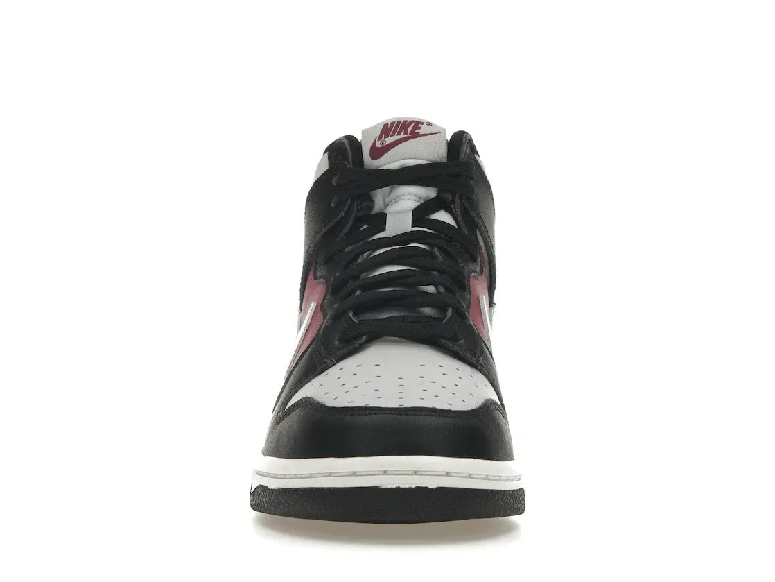 Фото № 2 с приближением к товару «‎Nike Dunk High Black Rosewood Pure Platinum »