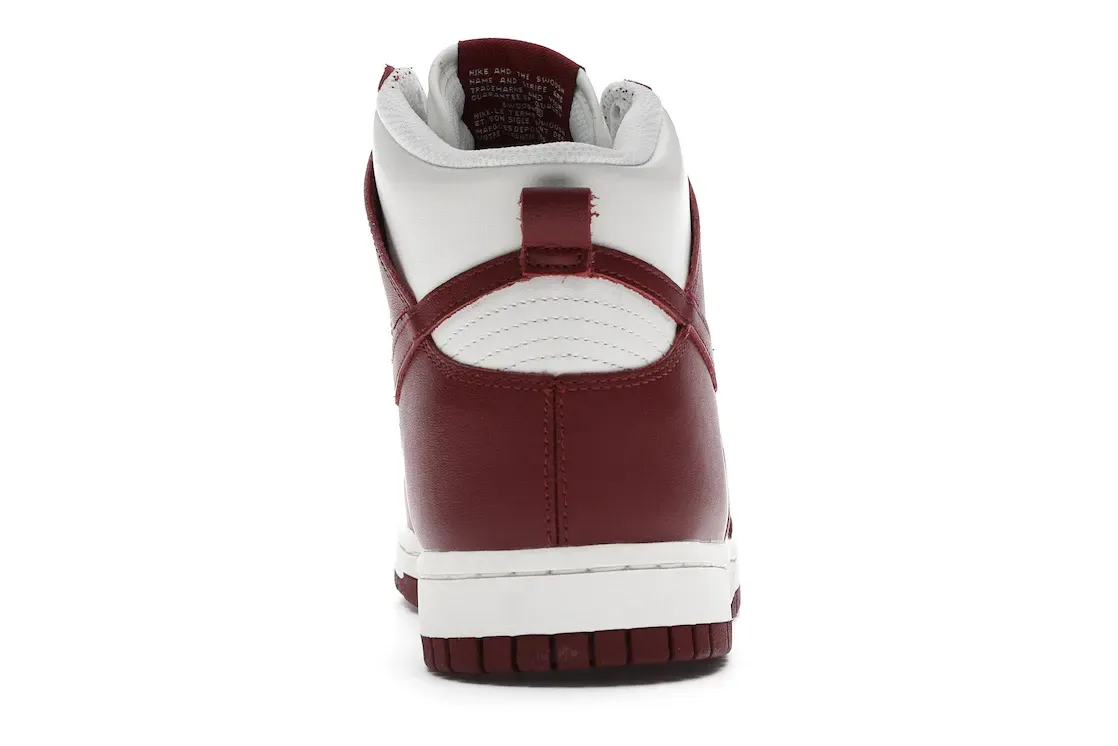 Фото № 4 с приближением к товару «‎Nike Dunk High Sail Team Red »