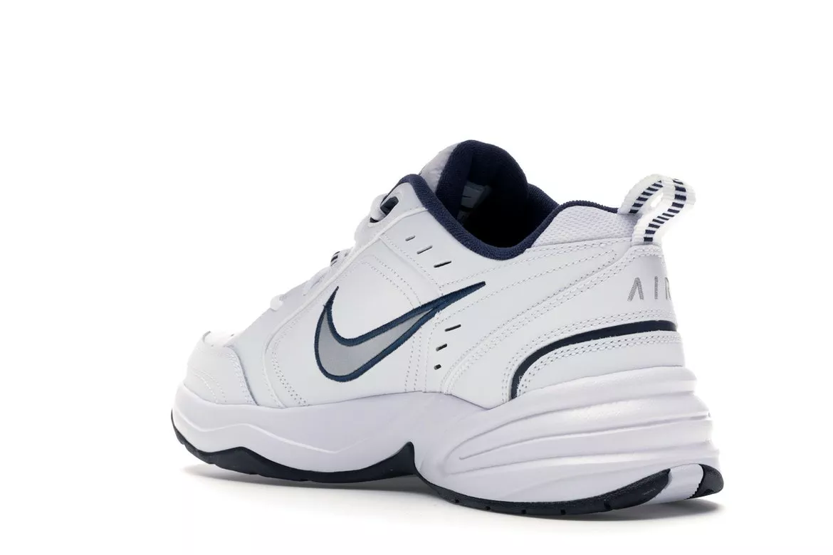 Фото № 4 с приближением к товару «‎Nike Air Monarch IV White Navy»