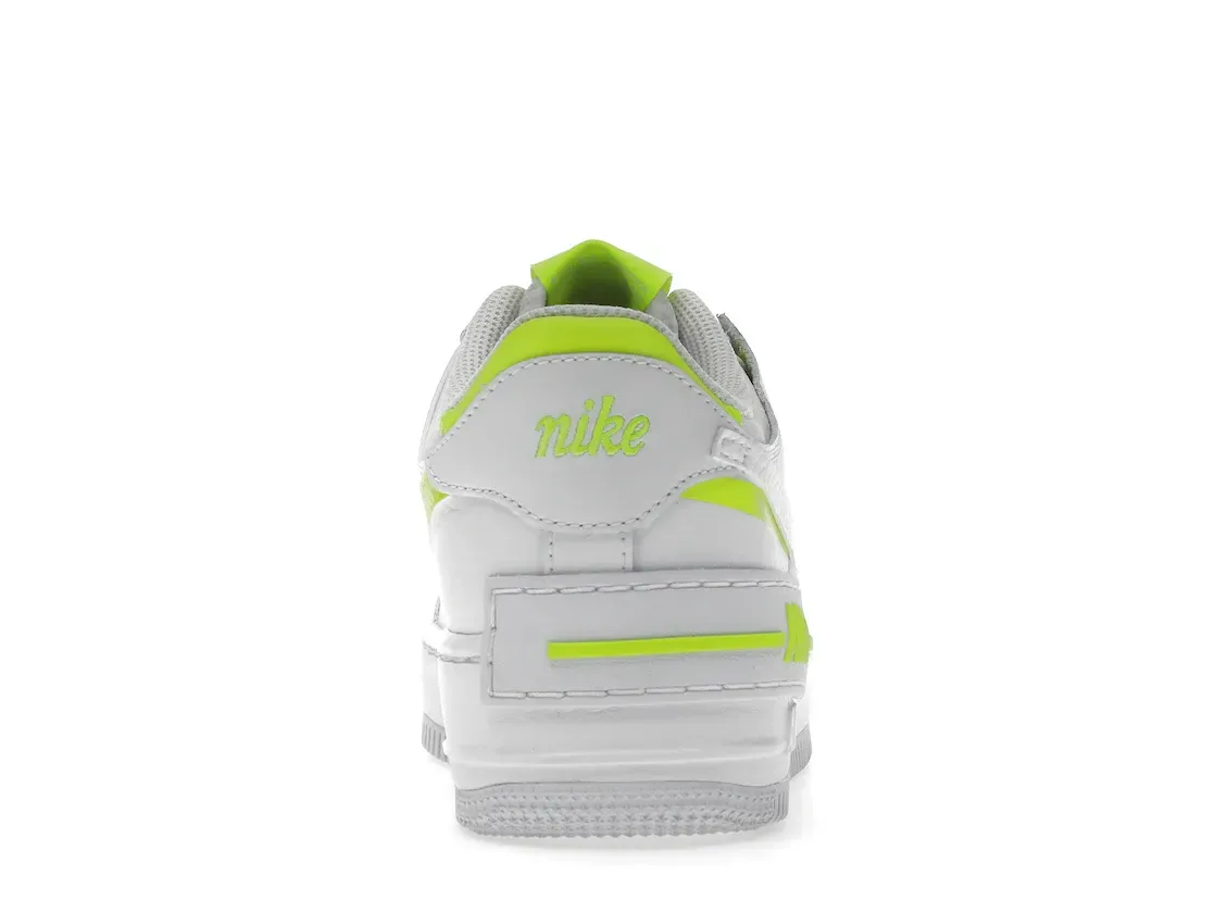 Фото № 4 с приближением к товару «‎Nike Air Force 1 Low Shadow White Lemon »