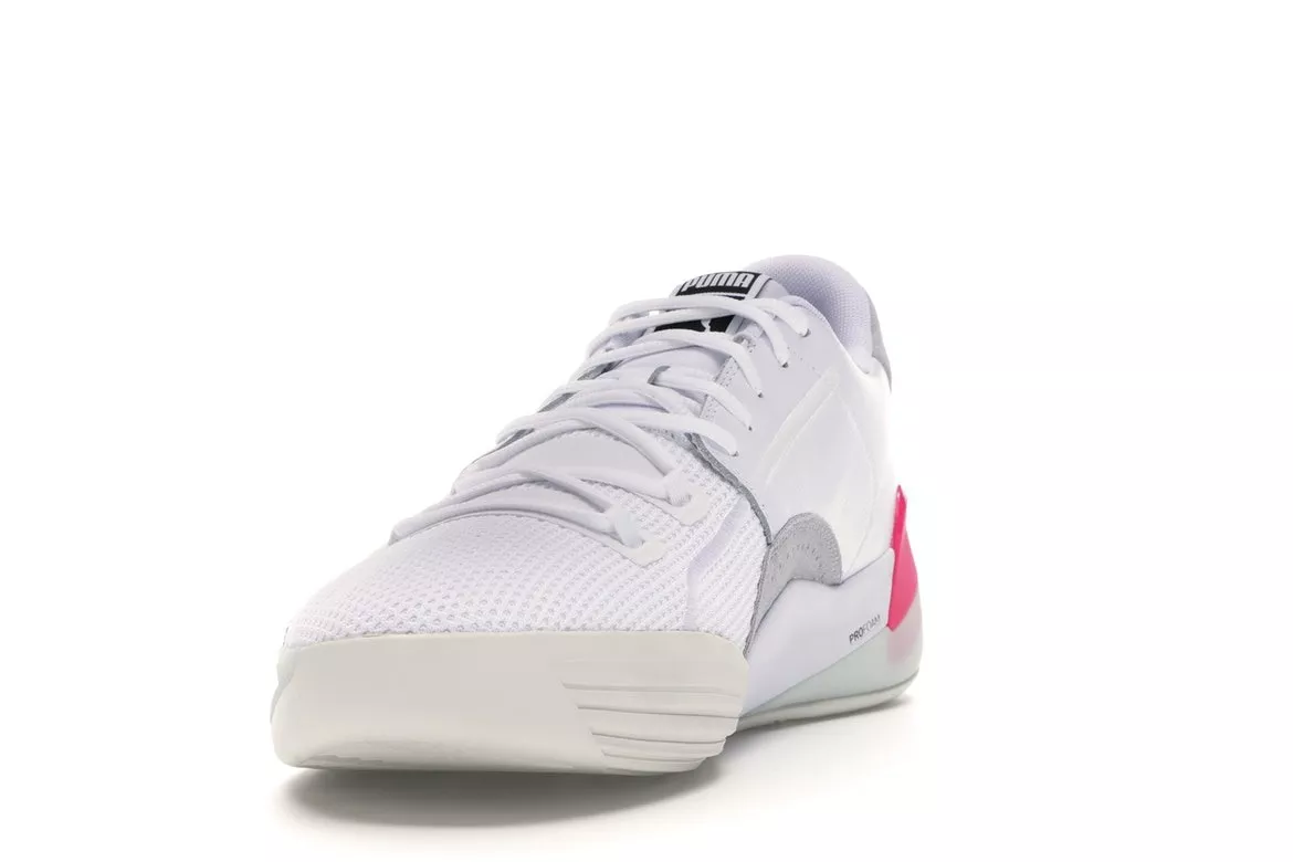 Фото № 3 с приближением к товару «‎Puma Clyde Hardwood White Pink»