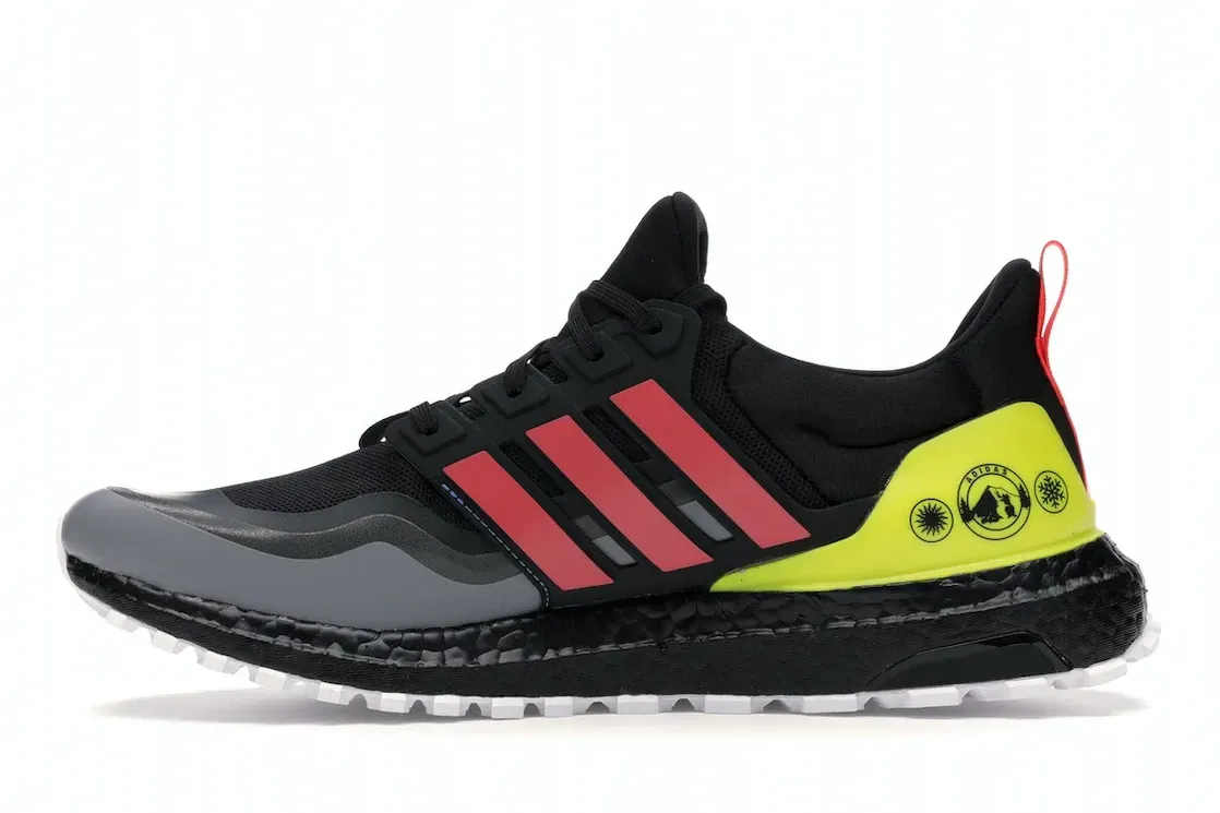 Фото № 3 с приближением к товару «‎adidas Ultra Boost All Terrain Shock Red Yellow»