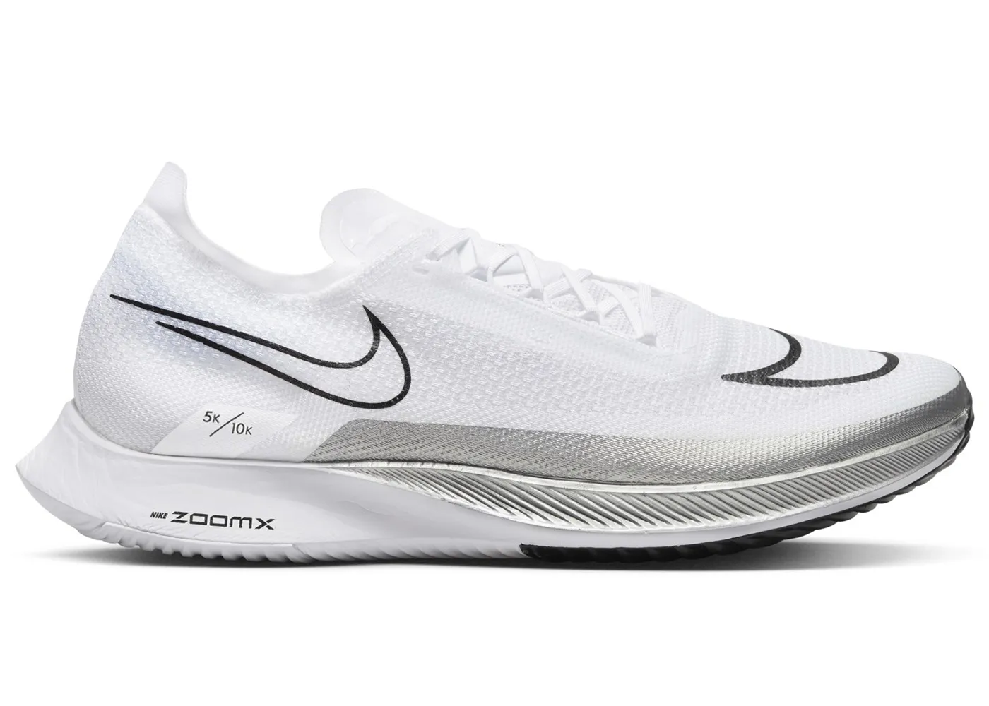 Фото № 1 с приближением к товару «‎Nike ZoomX Streakfly Premium White Metallic Silver»