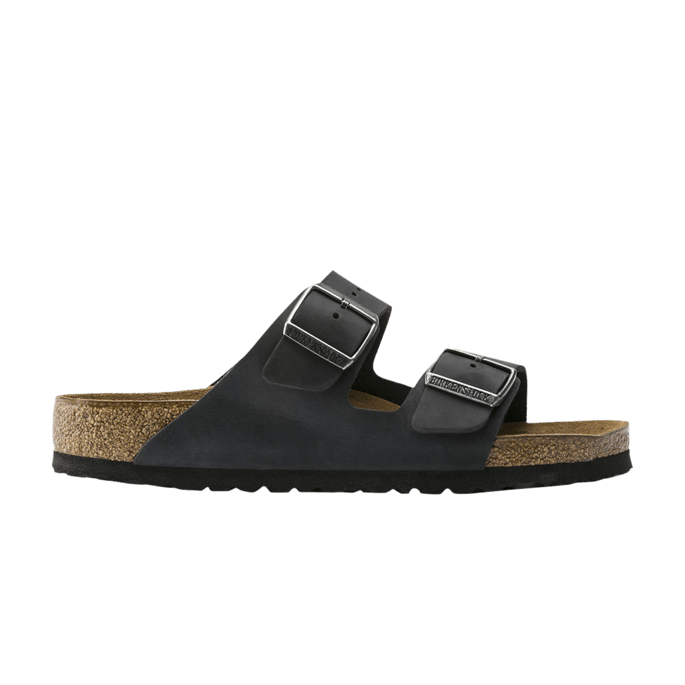 Birkenstock Arizona Soft Footbed Oiled Leather Black
