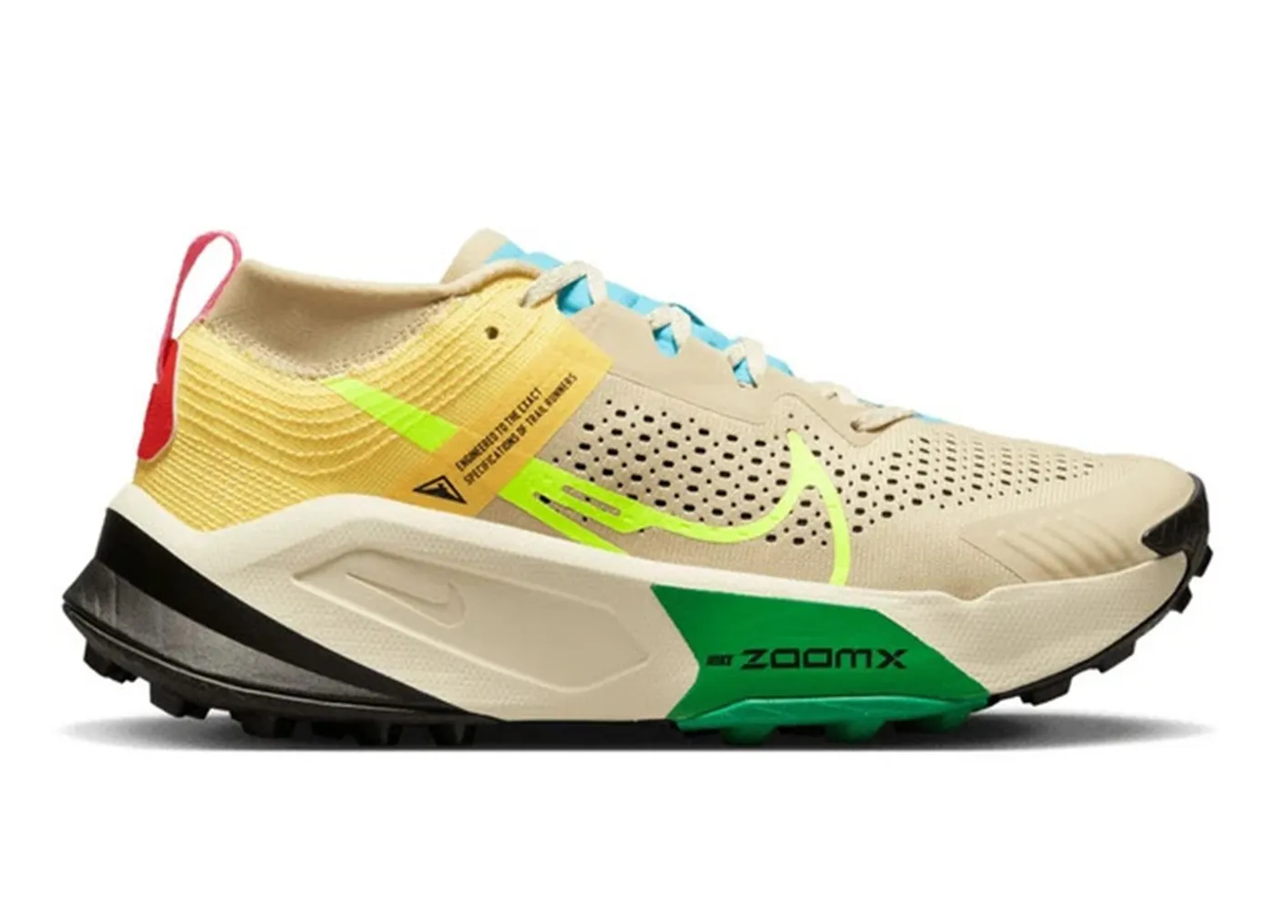 Фото № 1 с приближением к товару «‎Nike ZoomX Zegama Team Gold Citron Pulse Stadium Green Volt »