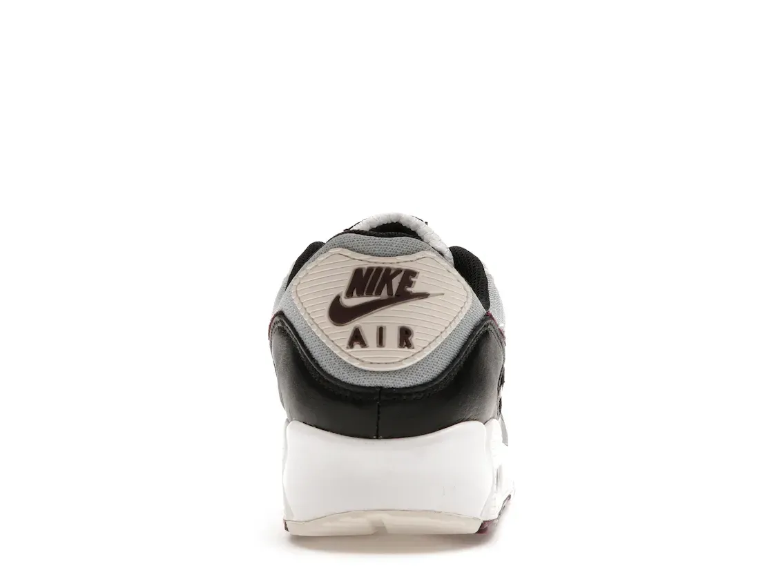 Фото № 4 с приближением к товару «‎Nike Air Max 90 Burgundy Crush Phantom (2022)»