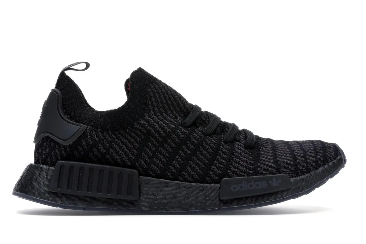 Фото № 1 с приближением к товару «‎adidas NMD R1 STLT Triple Black»