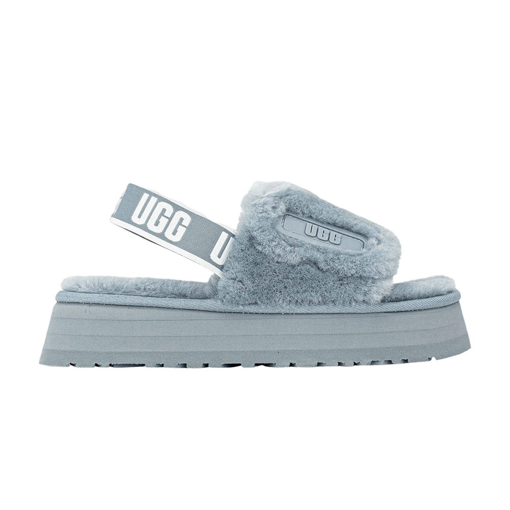 UGG Women's Disco Slide Sandal Ash Fog Grey